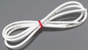 Tekin 12awg Silicon Power Wire (White) (3')
