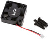 Yeah Racing 30x30x10mm Tornado High Speed ESC Cooling Fan (Black)