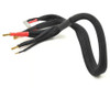 ProTek RC 2S High Current Charge/Balance Adapter (4mm to 4mm Solid Bullets) (10awg Wire) (24")