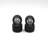 FR/RR Tires & Chrome Wheels, 1/18 Super Mod (4)