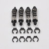 Shock Set, 1/18 Mid, Spr, EDM, LM (4)