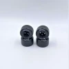 FR/RR Tires & Black Wheels, 1/18 Asphalt Modified (4)