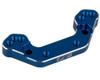 RC10B7 FT Ballstud Mount, +2mm, blue aluminum