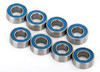 Traxxas BALL BEARINGS BLUE 4X8X3 (8)