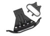 BUMPER FRONT MNT/LENS LED BLK