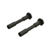 Steel Steering Post 6x42mm Black (2)