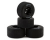 FR/RR Tires & Wheels, Black, 1/18 EDM (4)