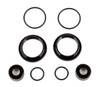 13mm Aluminum Shock Collar and Seal Retainer Set, Black