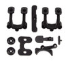 RC10B74.2 Rear Body, Wing, Fan Mounts and Bumper