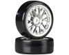 Tamiya 1/10 SD Drift Tech Tires w/ Mesh Wheels (24mm)