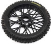 Dunlop MX53 Front Tire Mounted, Black: PM-MX