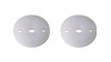 RC10B7 13mm Shock Pistons, 2.5mm, 2x1.9
