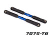 TUBES 120 mm Blue Aluminum Toe Links (2)