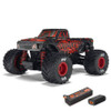 1/16 QUAKE GROM 4X4 RTR Brushed Monster Truck (Battery & Charger Included), Red