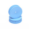 Schumacher 12mm 1/10 2WD Buggy Front Slim Hex Wheels (Blue) (2)
