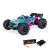 1/16 MINI KRATON 3S DSC 4X4 RTR Brushless Speed Truck (Battery & Charger Included), Teal/Pink