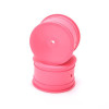 Schumacher 12mm 1/10 Buggy Rear Hex Wheels (Pink) (2)