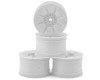 JConcepts Pioneer 2.2 Rear Buggy Wheels (White) (4) w/12mm Hex