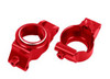 Red Aluminum Caster Blocks (L&R)