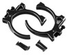 REDS 1/8 Motor Fan Holder (Black) (2) (40mm)