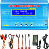 LiPo Battery Charger, Smart Charger Discharger, Built-in Balancer for 1S-6S LiPo/Li-ion/Life & 1S-15S NiCd/NiMH, LCD Display