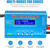 LiPo Battery Charger, Smart Charger Discharger, Built-in Balancer for 1S-6S LiPo/Li-ion/Life & 1S-15S NiCd/NiMH, LCD Display