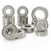 1UP Racing Schumacher Cougar LD3 Cv2 Pro Ball Bearings Set (Ceramic/Chrome)