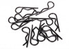 Body Clips (Black) (12)