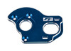 RC10B6.1 Factory Team Laydown/Layback 3.5mm Motor Plate (Blue)