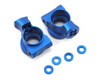 Yokomo 1.0° Aluminum Rear Hub Carrier (Blue) (2)
