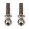 Team Associated 10mm Factory Team Heavy Duty Titanium Ball Stud Set (2),