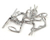 Body Clip,Angle 90 Deg :TMX 3.3, Revo,SLY (10)