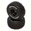 SpeedTreads Shootout Short Course Rear Tires w/12mm Hex (Black) (2)