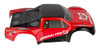 Pro4 SC10 General Tire Contender Pre-Painted Body (Red/Black)