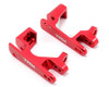 CASTER BLOCKS ALUM RED