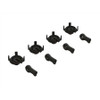 8S BLX Shock Rod End & Spring Perch Set