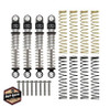 Hot Racing Axial SCX24 Aluminum Threaded Long Travel Shocks (4)