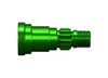 STUB AXLE ALUM GRN
