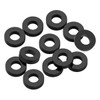 3x6x1.5mm Precision Aluminum Shims - Black - 12pcs