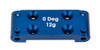 RC10B6.4 Aluminum Front Bulkhead (Blue)