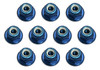 Locknut 3mm Blue (10)