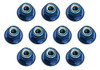 Locknut 3mm Blue (10)