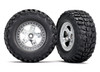 Kumho Venture MT Tire w/SCT Front Wheel (2) (Satin Chrome)