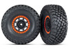 T&W BLK,ORNG UDR/BFG KR3 TIRE