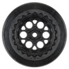 Showtime+ Wide Drag Spec Rear Drag Racing Wheels (2) w/12mm Hex (Black)