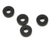 Yokomo 3x8x2mm Aluminum Spacer (Black) (4),