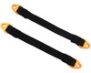 Hot Racing 100mm Suspension Travel Limit Straps (2) (Orange),