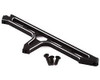 Chassis Brace, Front, Aluminum, Black: DBXL-E 2.0