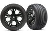 T&W ALL STAR BLK CHRM/RIBBD