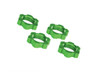 WHEEL NUTS 17MM SERRATED GRN